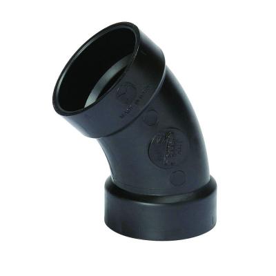 ELBOW, ABS, 2 IN., 45 DEG., HUB X HUB