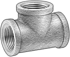 Low-Pressure Galvanized Iron Threaded Pipe Fitting 4638K127
