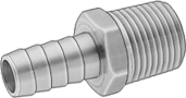 Brass Barbed Hose Fitting 5346K44
