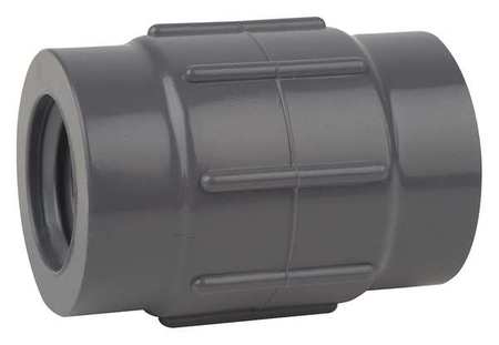 REDUCER, REDUCER COUPLING, 3/4 IN TO 1/2 IN FIPT, SCH 80 PVC