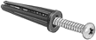 ANCHOR, KIT, #14-16 ANCHOR SIZE, #14 X 1-1/4 IN SCREWS