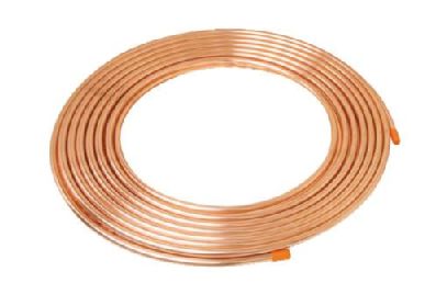 TUBING, METALLIC, 7/8 IN OD X .045 IN WALL X 50 FT, COPPER, REFRIGERATION