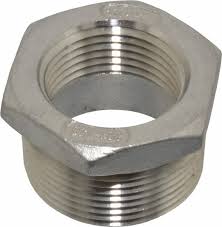BUSHING, PIPE HEX MERCHANT STEEL, BLACK