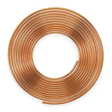 TUBING, METALLIC, 3/4 IN X .065 IN WALL X 10 FT, SMLS, COPPER, ASTM B88, TYPE K,STRAIGHT