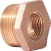 BUSHING, BRASS,  NPT,  HEX HEAD, ASTM B584