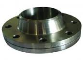 FLANGE, PIPE, 4 IN, WELD NECK, RAISED FACE, 150 PSI, CS, ASTM A105